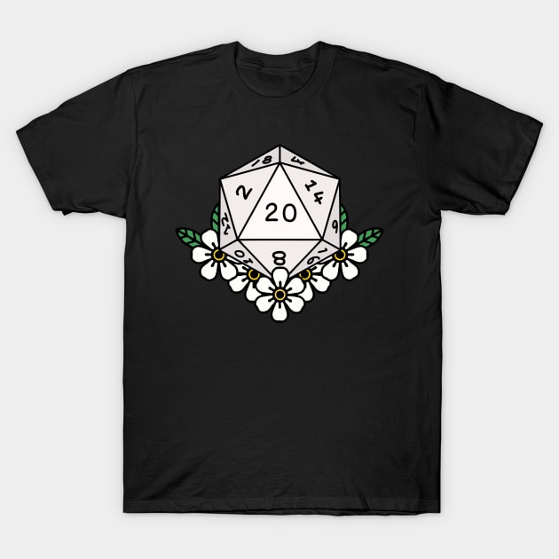 D20 T-Shirt by OctoberArts